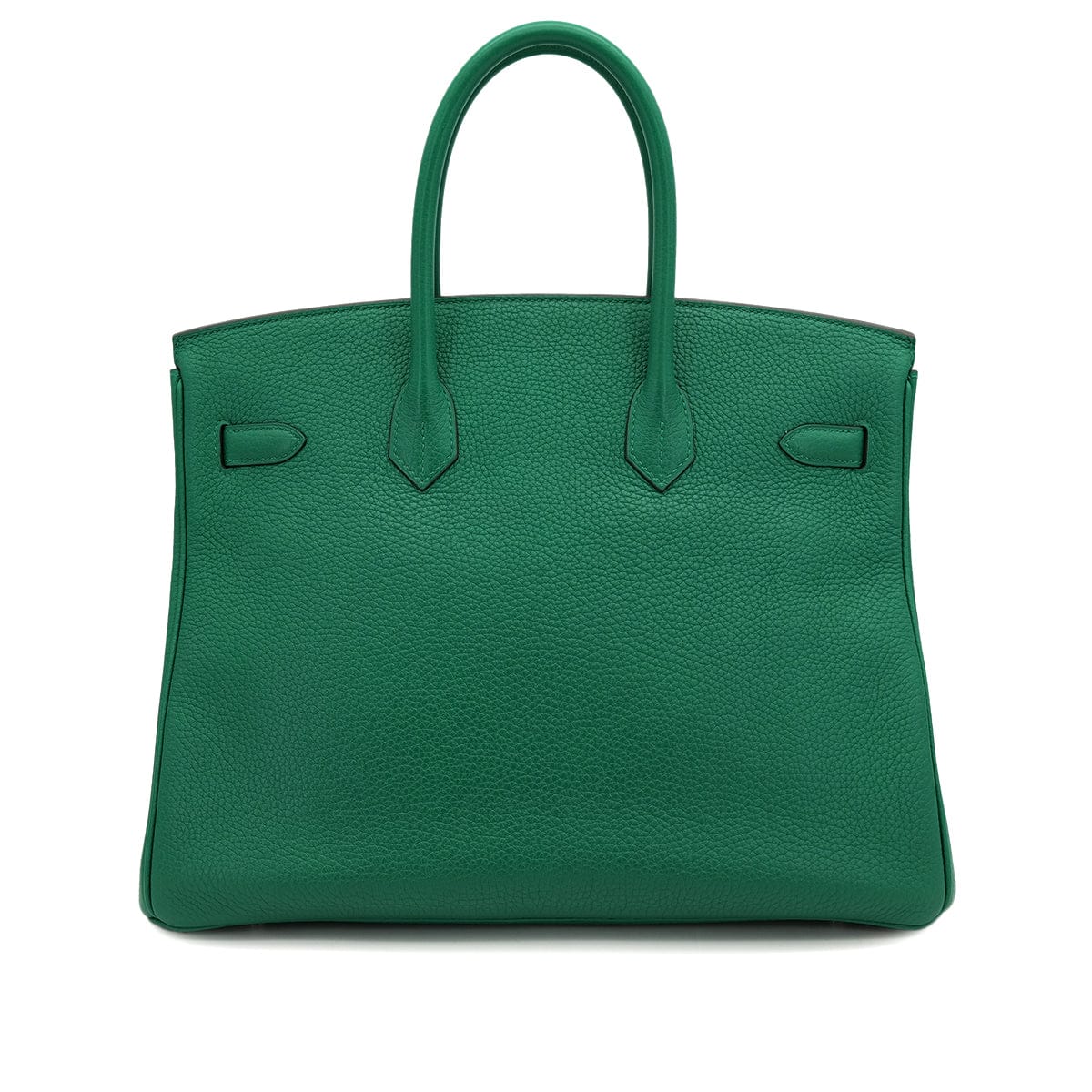 Luxury Promise Japan HERMES BIRKIN 35 VERSO VERT VERTIGO VERT FONCE TAURILLON CLEMENCE HAND BAG 2017 A STAMP PALLADIUM HARDWARE 90324745