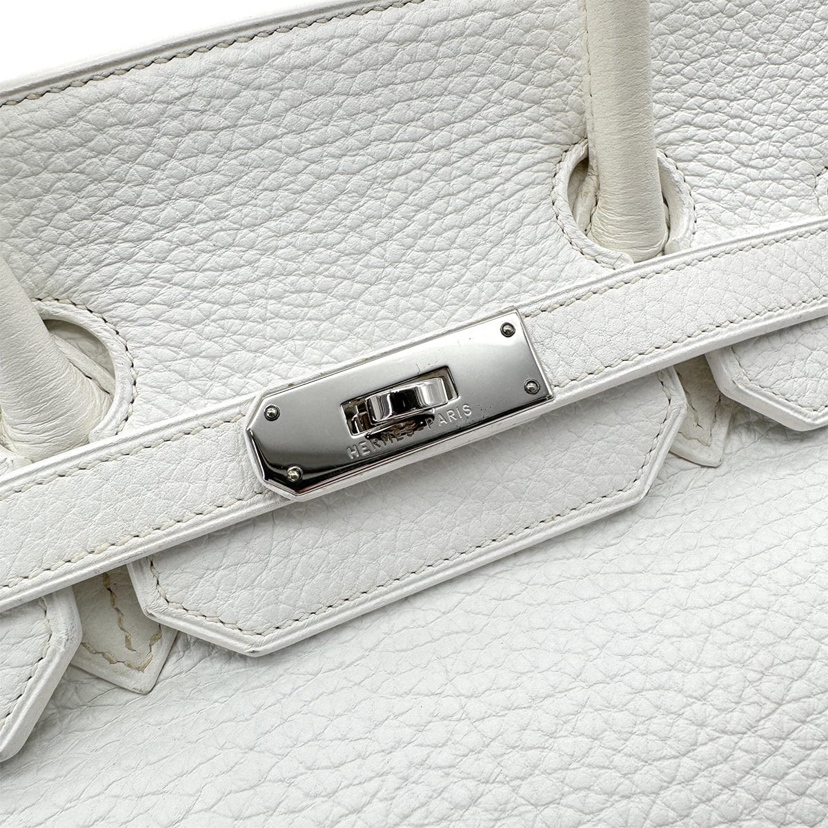 Luxury Promise Japan HERMES BIRKIN 35 WHITE TAURILLON CLEMENCE HAND BAG ▢I SHW 90292987