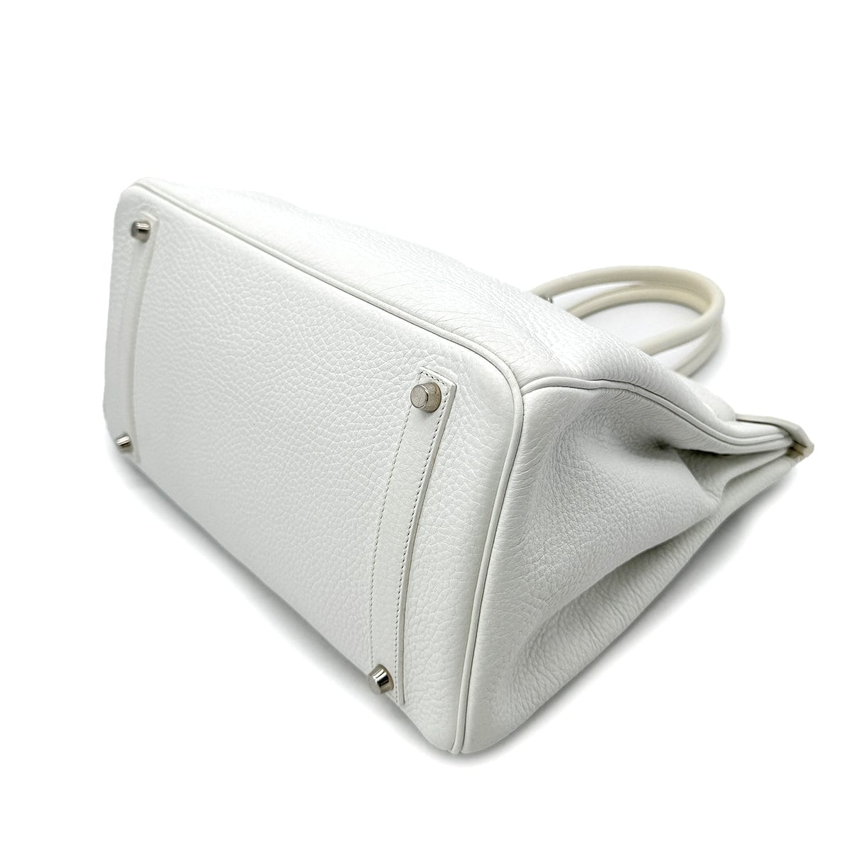 Luxury Promise Japan HERMES BIRKIN 35 WHITE TAURILLON CLEMENCE HAND BAG ▢I SHW 90292987