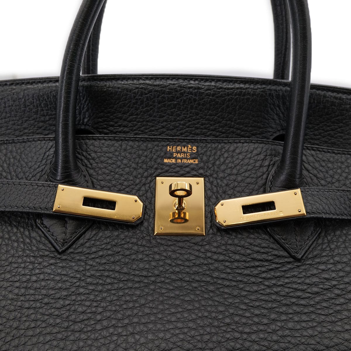 Luxury Promise Japan HERMES BIRKIN 40 BLACK TOGO HAND BAG □D GHW 90303485