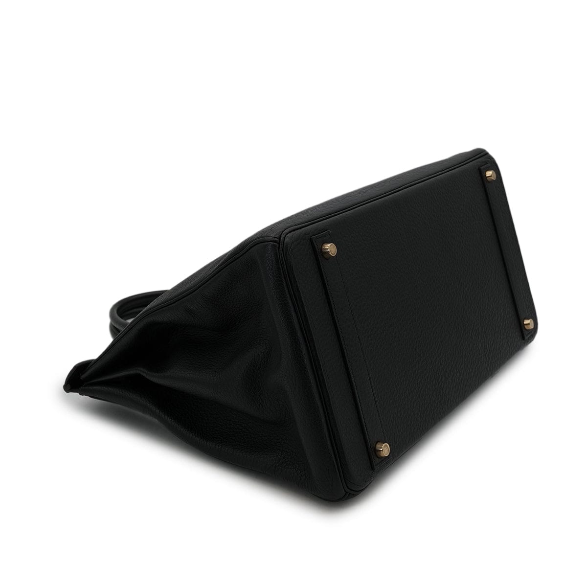 Luxury Promise Japan HERMES BIRKIN 40 BLACK TOGO HAND BAG □D GHW 90303485