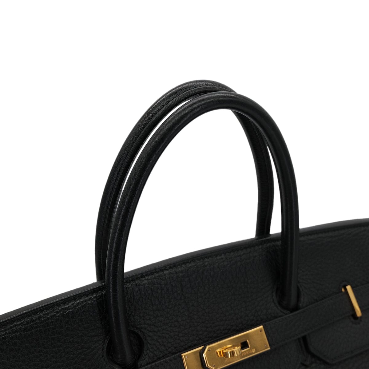 Luxury Promise Japan HERMES BIRKIN 40 BLACK TOGO HAND BAG □D GHW 90303485