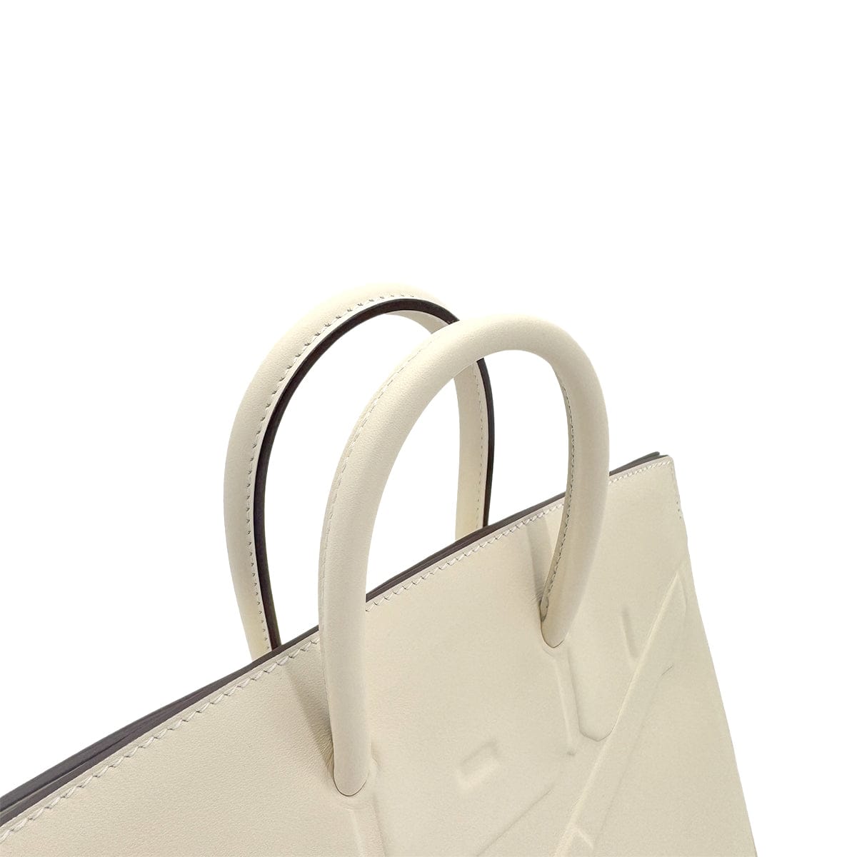 Luxury Promise Japan HERMES BIRKIN SHADOW 25 NATA SWIFT HAND BAG W 90284150