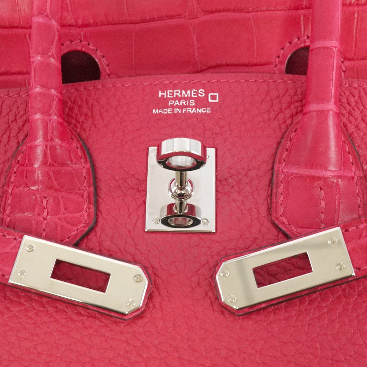 Luxury Promise Japan HERMES BIRKIN TOUCH 25 FRAM BOISE TOGO ALLIGATOR HAND BAG 2021 Z STAMP PALLADIUM HARDWARE 90343841