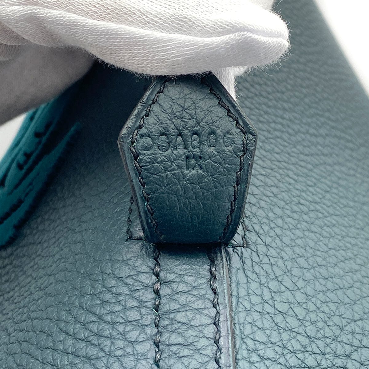 Luxury Promise Japan HERMES BOLIDE 1923 45 CHIMERES DRAGON VERT CYPRESS TOGO VELVET HAND BAG 2019 D STAMP PALLADIUM HARDWARE 90311974