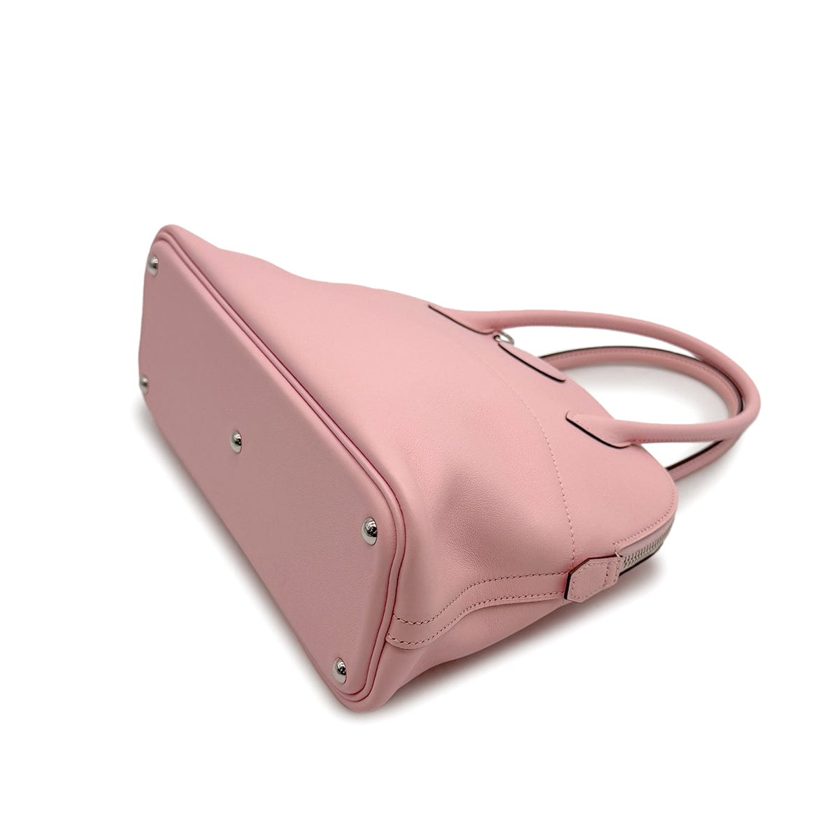 Luxury Promise Japan HERMES BOLIDE 27 ROSE SAKURA VEAU SWIFT HAND SHOULDER BAG 2016 X STAMP PALLADIUM HARDWARE 90313539
