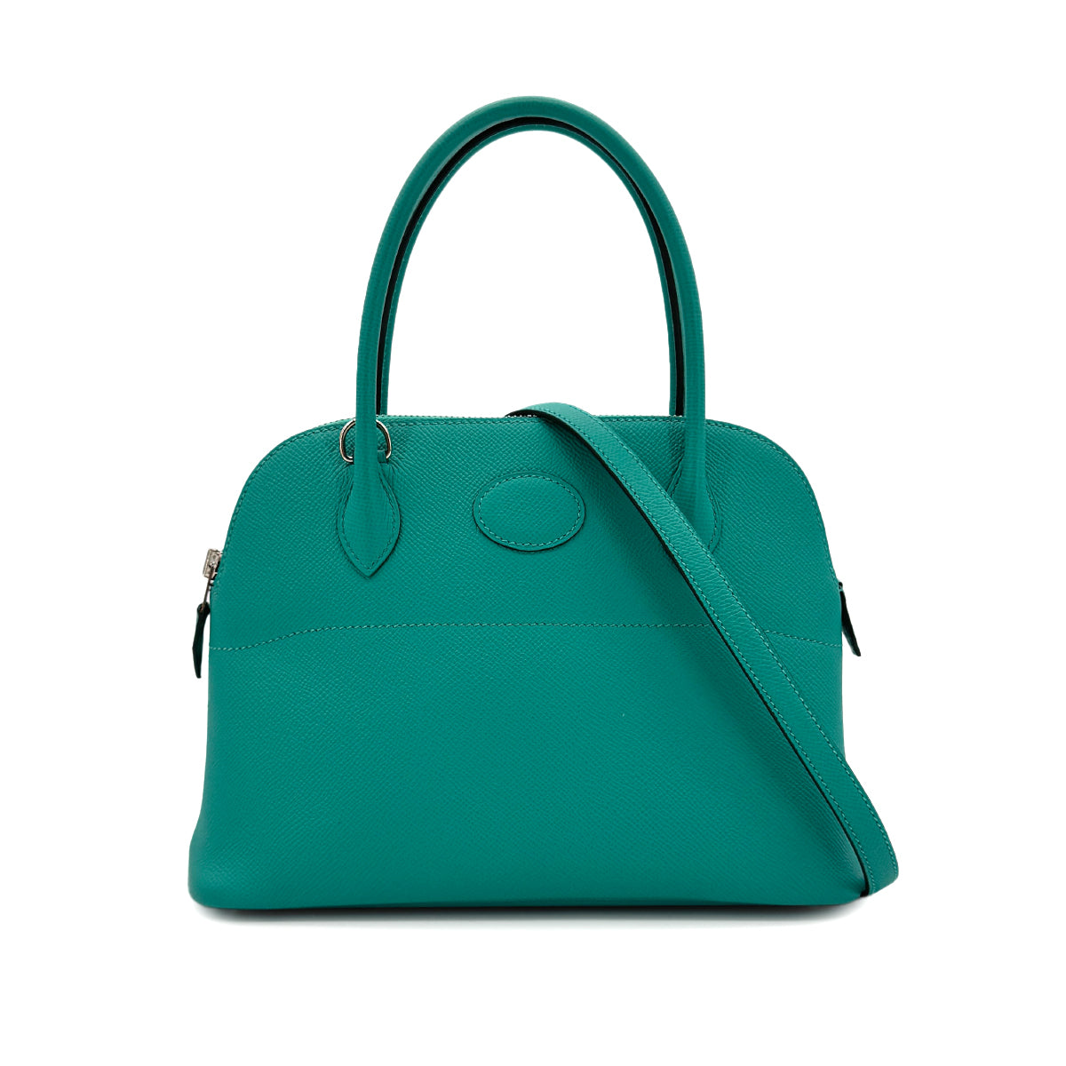 Luxury Promise Japan HERMES BOLIDE 27 VERT VERONE EPSOM HAND SHOULDER BAG D SHW 90299749