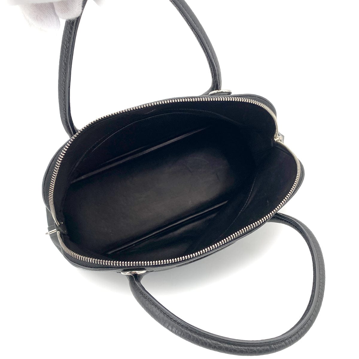 Luxury Promise Japan HERMES BOLIDE 31 BLACK TAURILLON CLEMENCE HAND SHOULDER BAG □J SHW 90260426