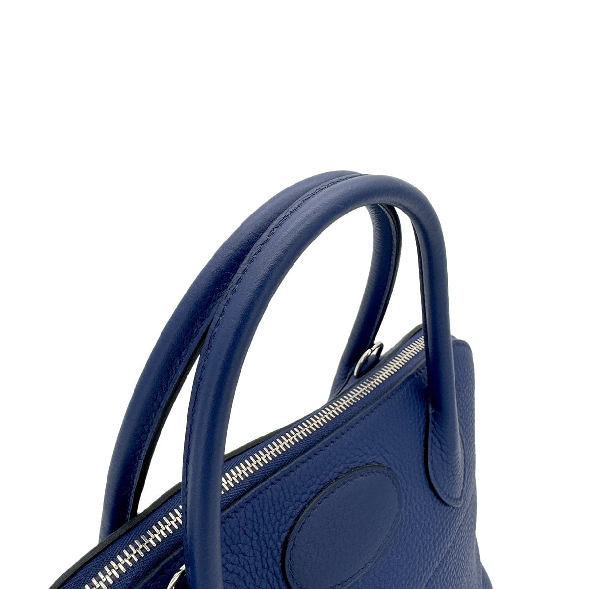 Luxury Promise Japan HERMES BOLIDE 31 BLUE SAPHIR TAURILLON CLEMENCE HAND SHOULDER BAG □Q SHW 90300548
