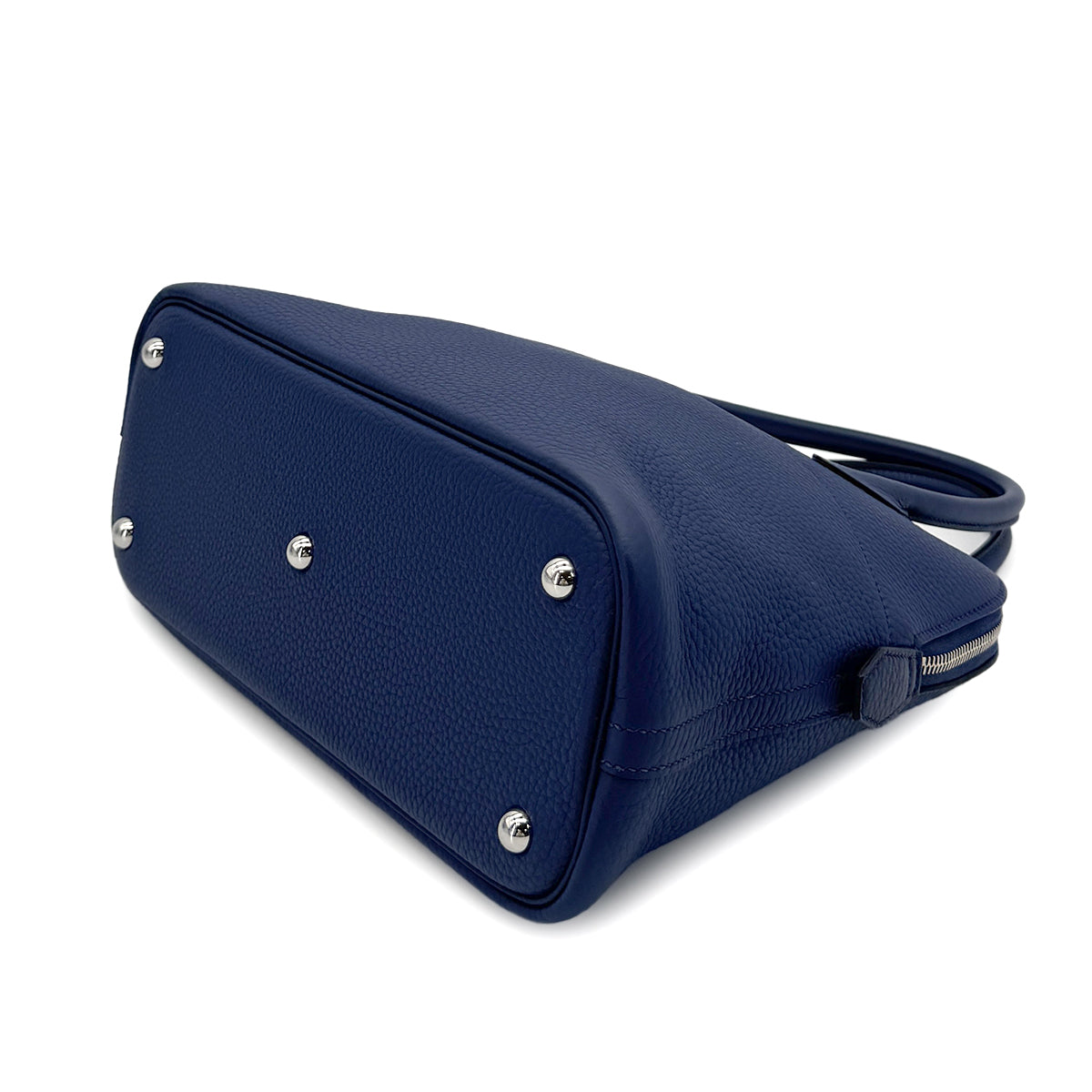 Luxury Promise Japan HERMES BOLIDE 31 BLUE SAPHIR TAURILLON CLEMENCE HAND SHOULDER BAG □Q SHW 90300548