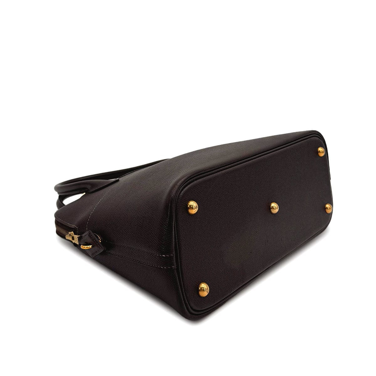 Luxury Promise Japan HERMES BOLIDE 31 CHOCOLAT COUCHEVEL HAND SHOULDER BAG □E GHW 90306853