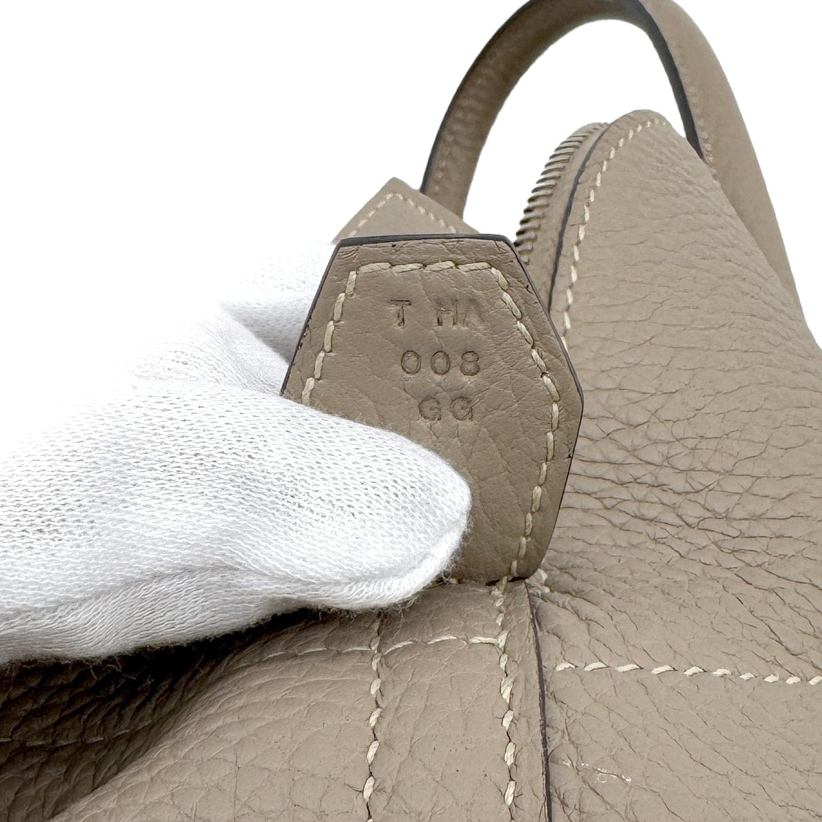 Luxury Promise Japan HERMES BOLIDE 31 GRIS TOURTERELLE TAURILLON CLEMENCE HAND SHOULDER BAG 2015 T STAMP PALLADIUM HARDWARE 90317782
