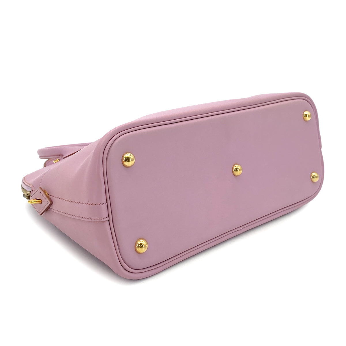 Luxury Promise Japan HERMES BOLIDE 31 MAUVE VEAU TADELAKT HAND SHOULDER BAG □E GHW 90297256