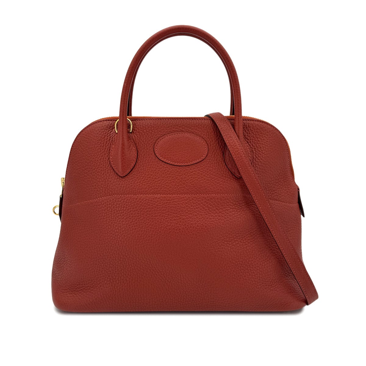 Luxury Promise Japan HERMES BOLIDE 31 ROUGE DUCHESSE TAURILLON CLEMENCE HAND SHOULDER BAG D 90299085