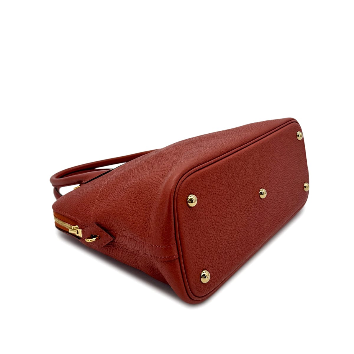 Luxury Promise Japan HERMES BOLIDE 31 ROUGE DUCHESSE TAURILLON CLEMENCE HAND SHOULDER BAG D 90299085