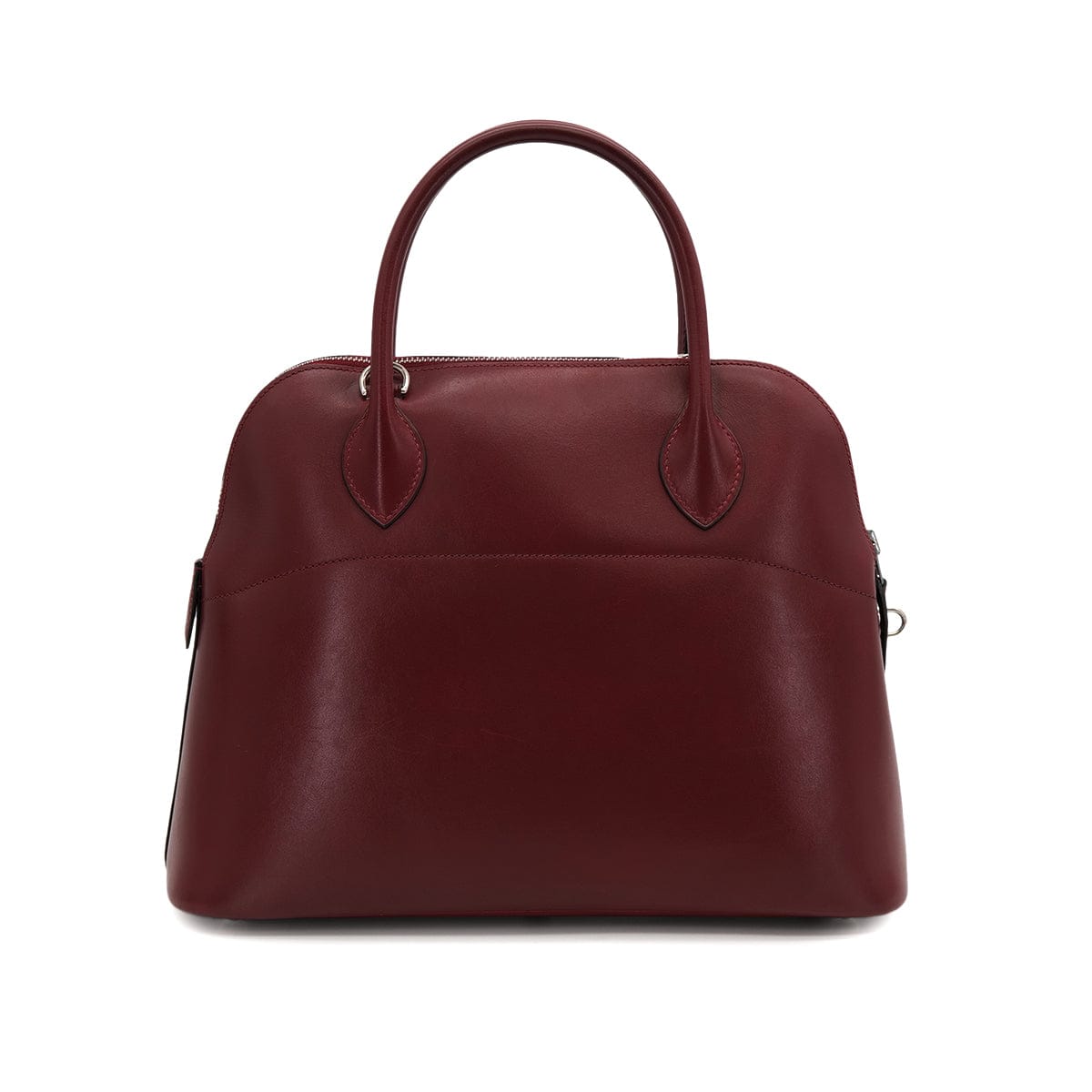 Luxury Promise Japan HERMES BOLIDE 31 ROUGE H BOXCALF HAND SHOULDER BAG 2000 SQUARE D PALLADIUM HARDWARE 90323086