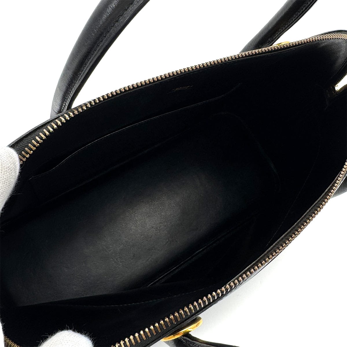 Luxury Promise Japan HERMES BOLIDE 35 BLACK VEAU GULLIVER HAND SHOULDER BAG 1994 CIRCLE X GOLD HARDWARE 90323091
