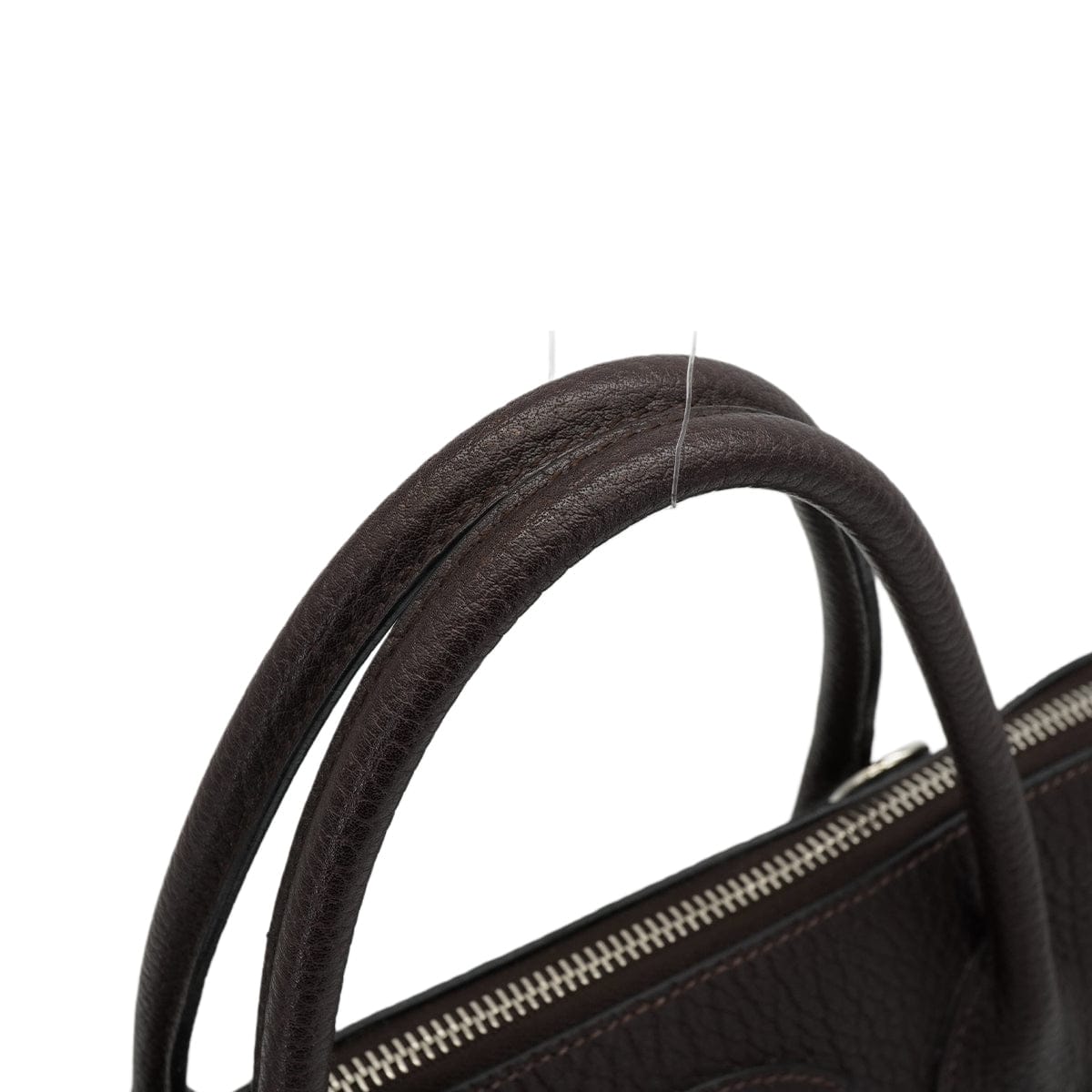 Luxury Promise Japan HERMES BOLIDE 35 EBENE FJORD HAND SHOULDER BAG 2006 SQUARE J PALLADIUM HARDWARE 90348414