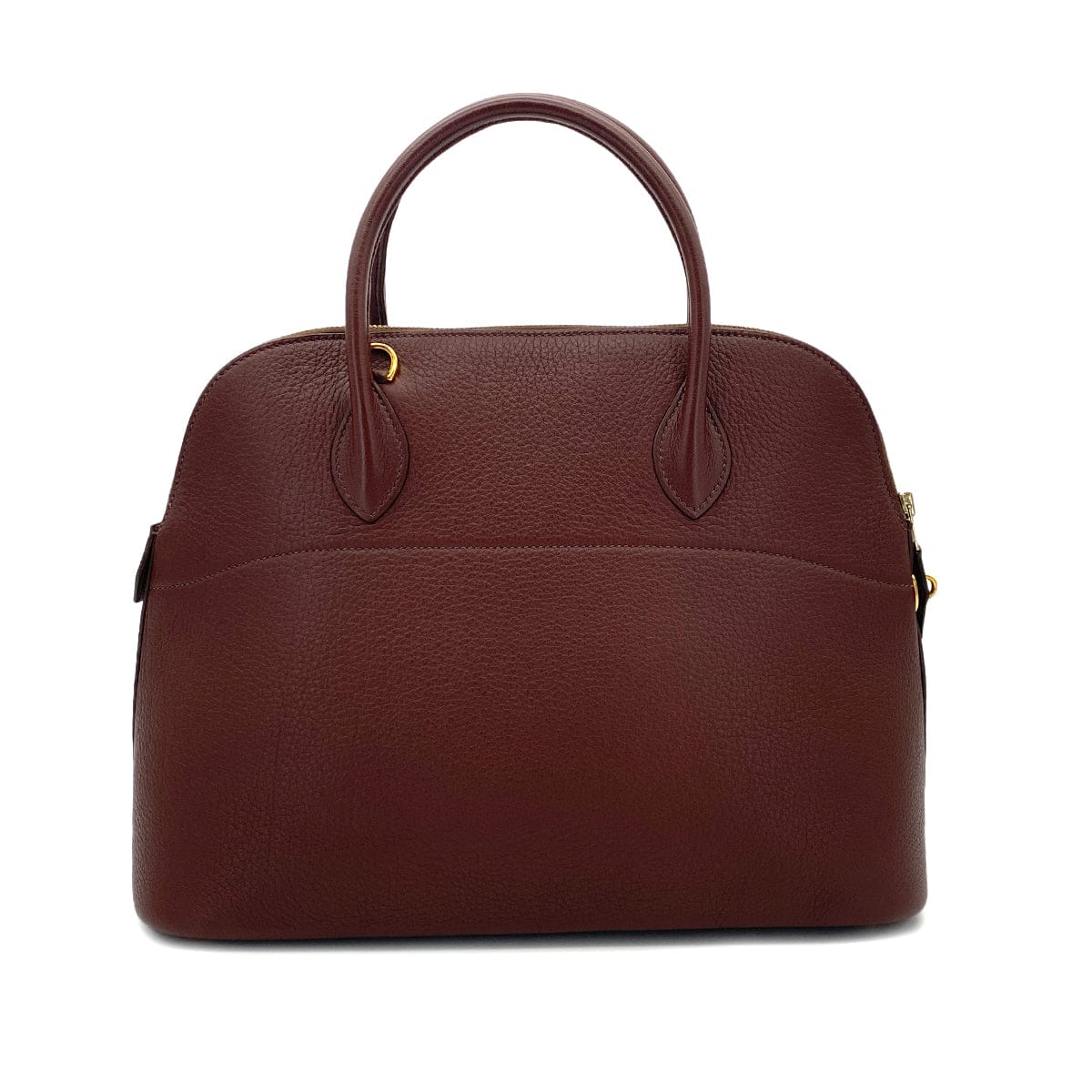 Luxury Promise Japan HERMES BOLIDE 35 HABANA TOGO HAND BAG □A GHW 90298320