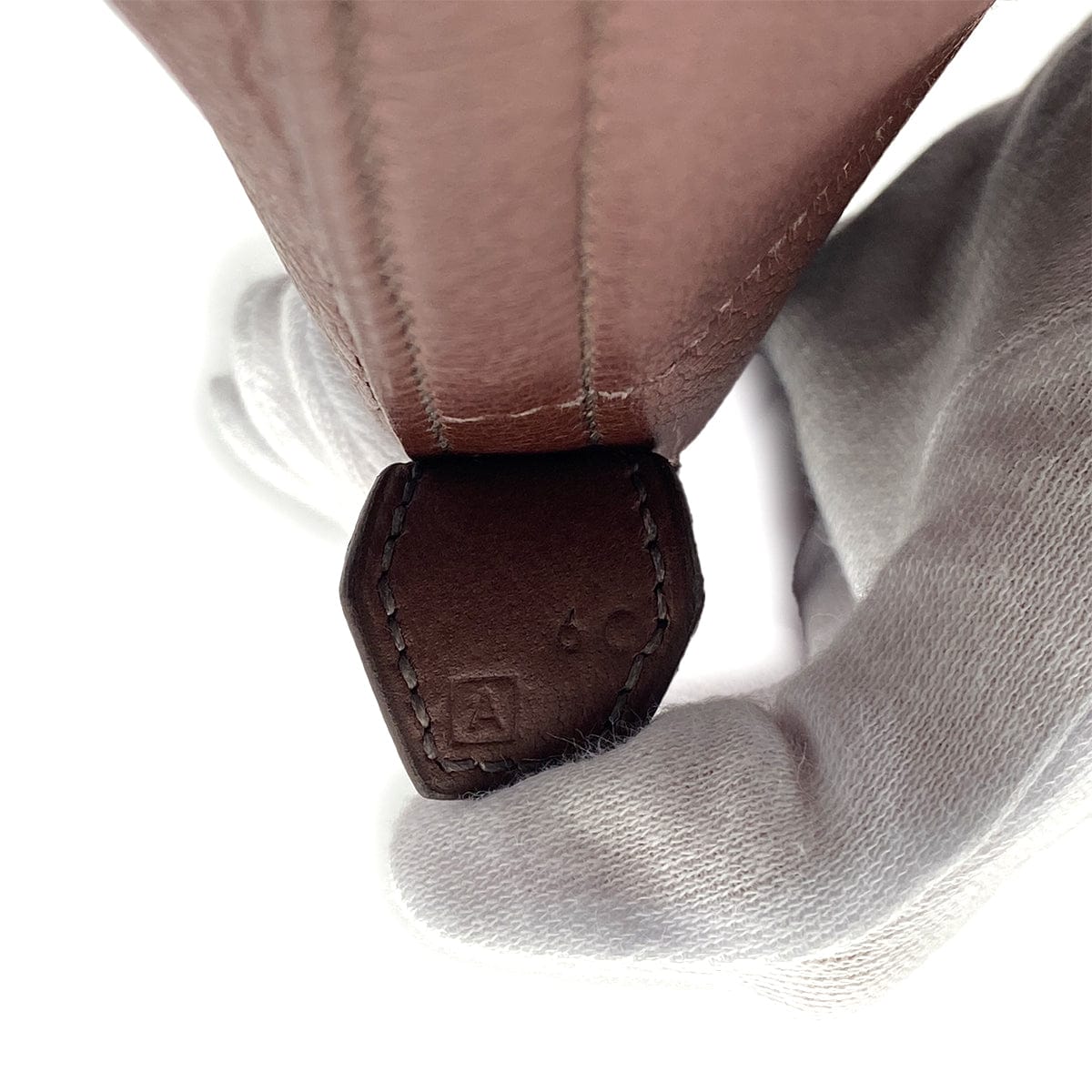 Luxury Promise Japan HERMES BOLIDE 35 HABANA TOGO HAND BAG □A GHW 90298320