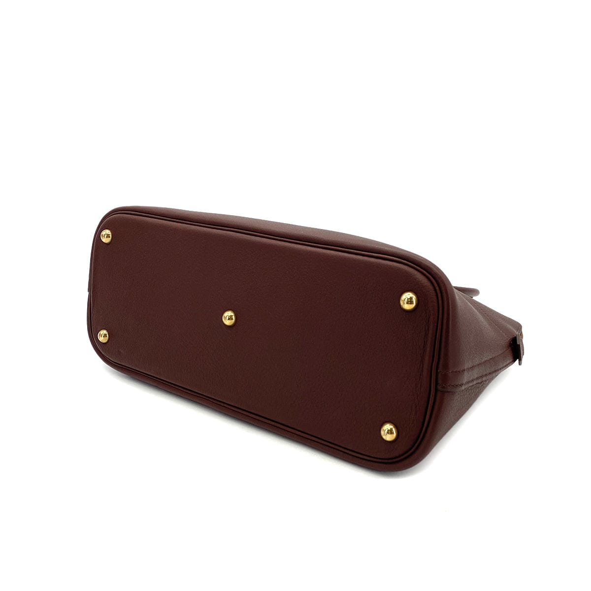 Luxury Promise Japan HERMES BOLIDE 35 HABANA TOGO HAND BAG □A GHW 90298320