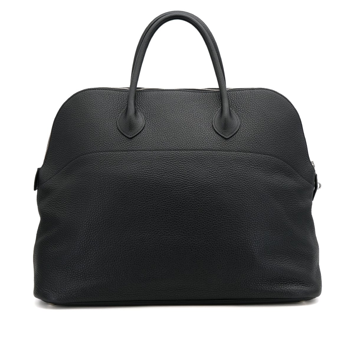 Luxury Promise Japan HERMES BOLIDE 45 BLACK TAURILLON CLEMENCE HAND BAG 2006 SQUARE J PALLADIUM HARDWARE 90318516