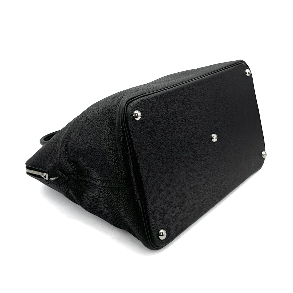 Luxury Promise Japan HERMES BOLIDE 45 BLACK TAURILLON CLEMENCE HAND BAG 2006 SQUARE J PALLADIUM HARDWARE 90318516