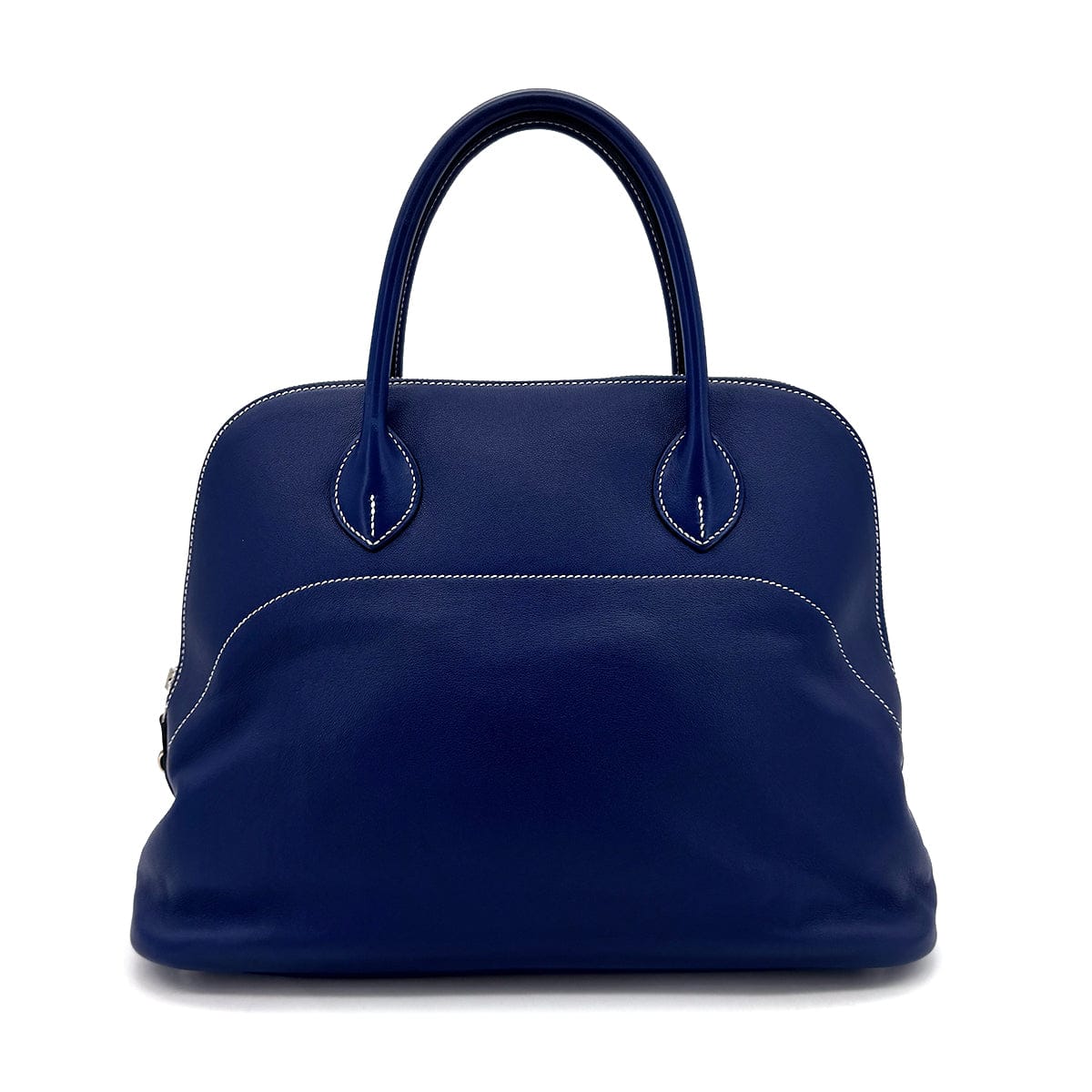 Luxury Promise Japan HERMES BOLIDE RELAX 35 BLEU SAPHIR  VEAU SIKKIM HAND BAG T SHW 90305998