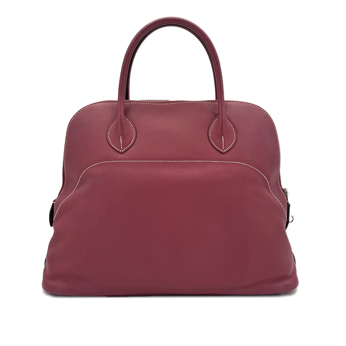 Luxury Promise Japan HERMES BOLIDE RELAX 35 ROSE WOOD VEAU SIKKIM HAND BAG □O SHW 90296563