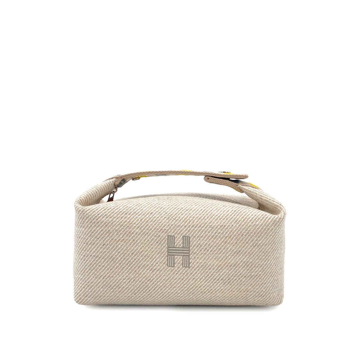 Luxury Promise Japan HERMES BRIDE A BRAC PM AU CARRE SEIGLE TOILE H POUCH HAND BAG 90280289