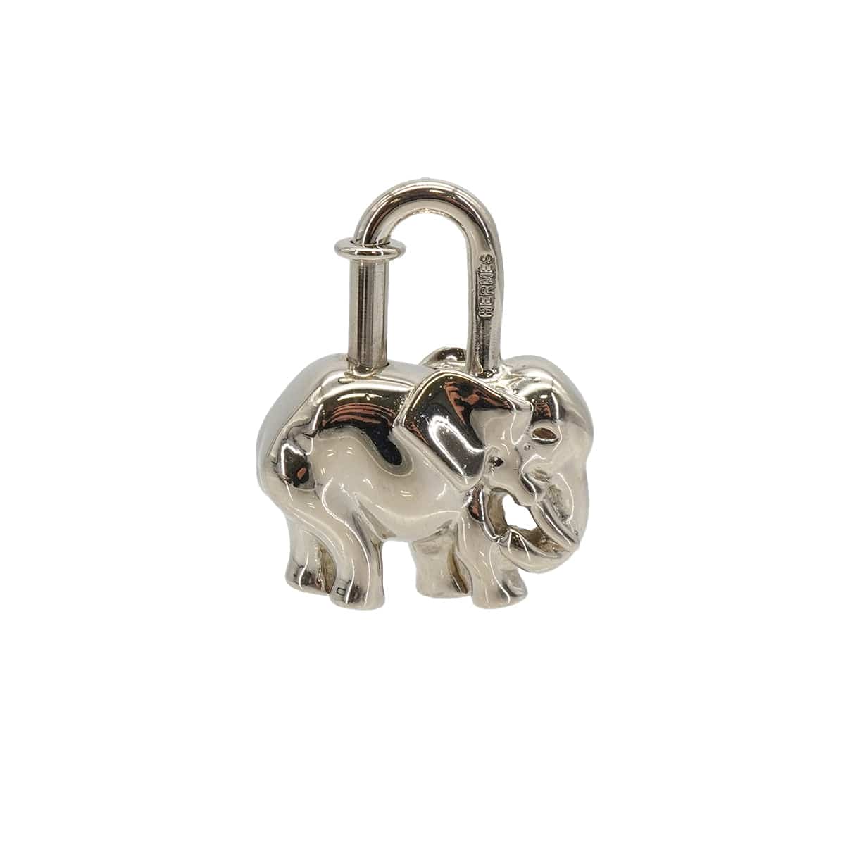 Luxury Promise Japan HERMES CADENA CHARM EXOTISME ELEPHANT 1988 SILVER ACCESSORY 90334874