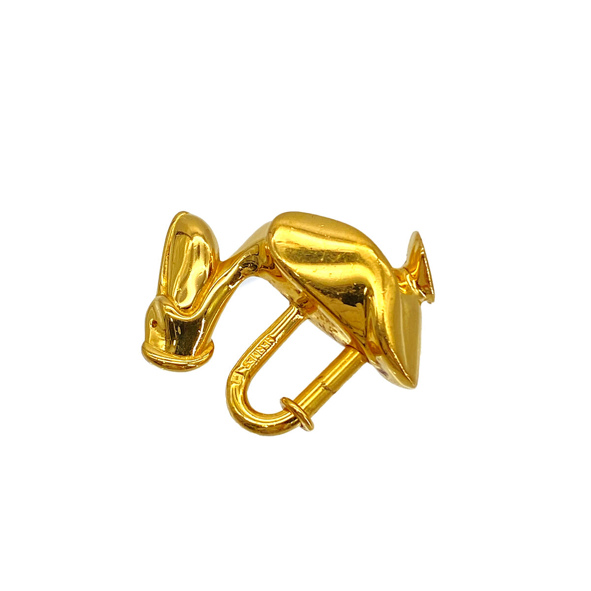 Luxury Promise Japan HERMES CADENA CHARM PELICAN 1992 DE LA MER GOLD ACCESSORY 90281532