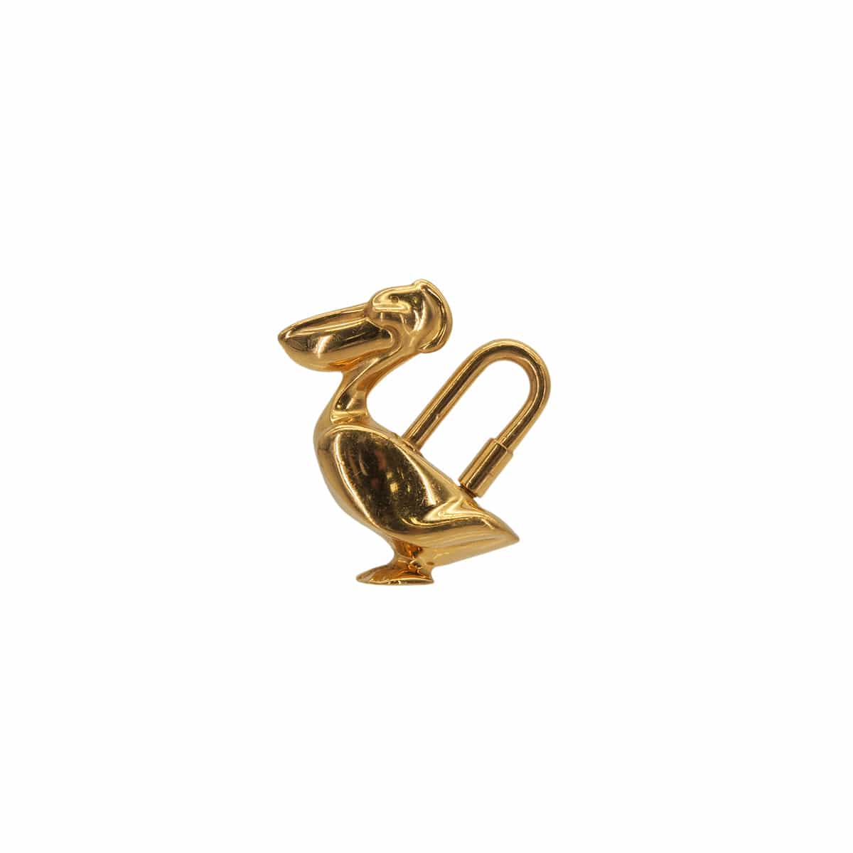 Luxury Promise Japan HERMES CADENA CHARM PELICAN 1992 DE LA MER GOLD ACCESSORY 90323166