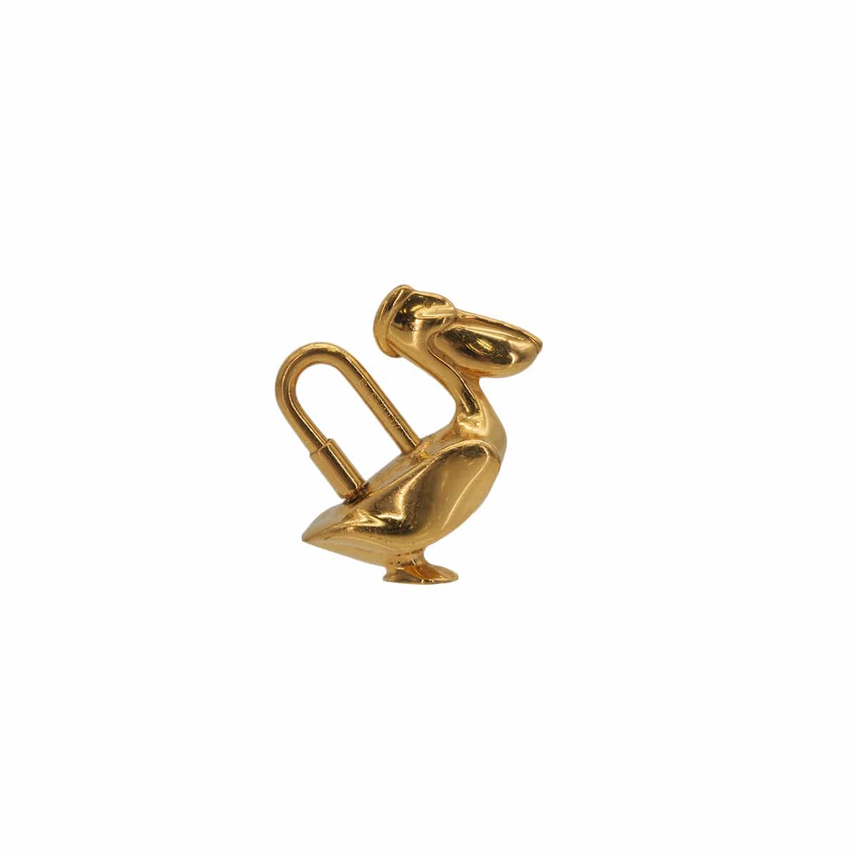 Luxury Promise Japan HERMES CADENA CHARM PELICAN 1992 DE LA MER GOLD ACCESSORY 90323166