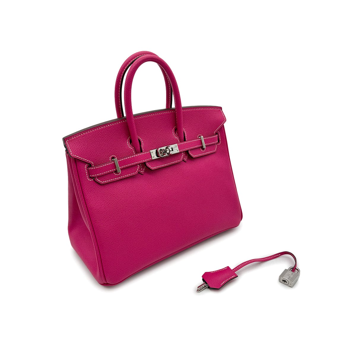 Luxury Promise Japan HERMES CANDY BIRKIN 25 ROSE TYRIEN RUBIS VEAU EPSOM HAND BAG □O PHW 90305234