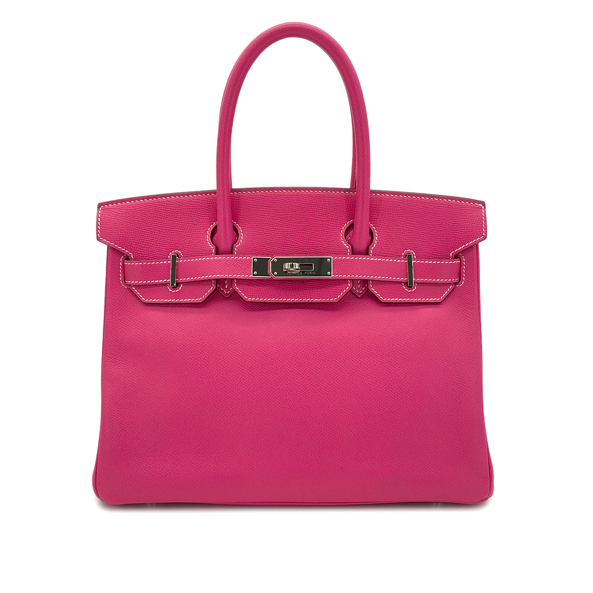 Luxury Promise Japan HERMES CANDY BIRKIN 30 ROSE TYRIEN TOSCA VEAU EPSOM HAND BAG □O SHW 90278496