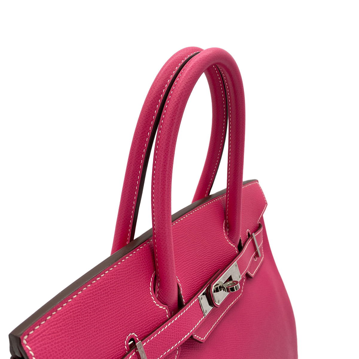 Luxury Promise Japan HERMES CANDY BIRKIN 30 ROSE TYRIEN TOSCA VEAU EPSOM HAND BAG □O SHW 90278496