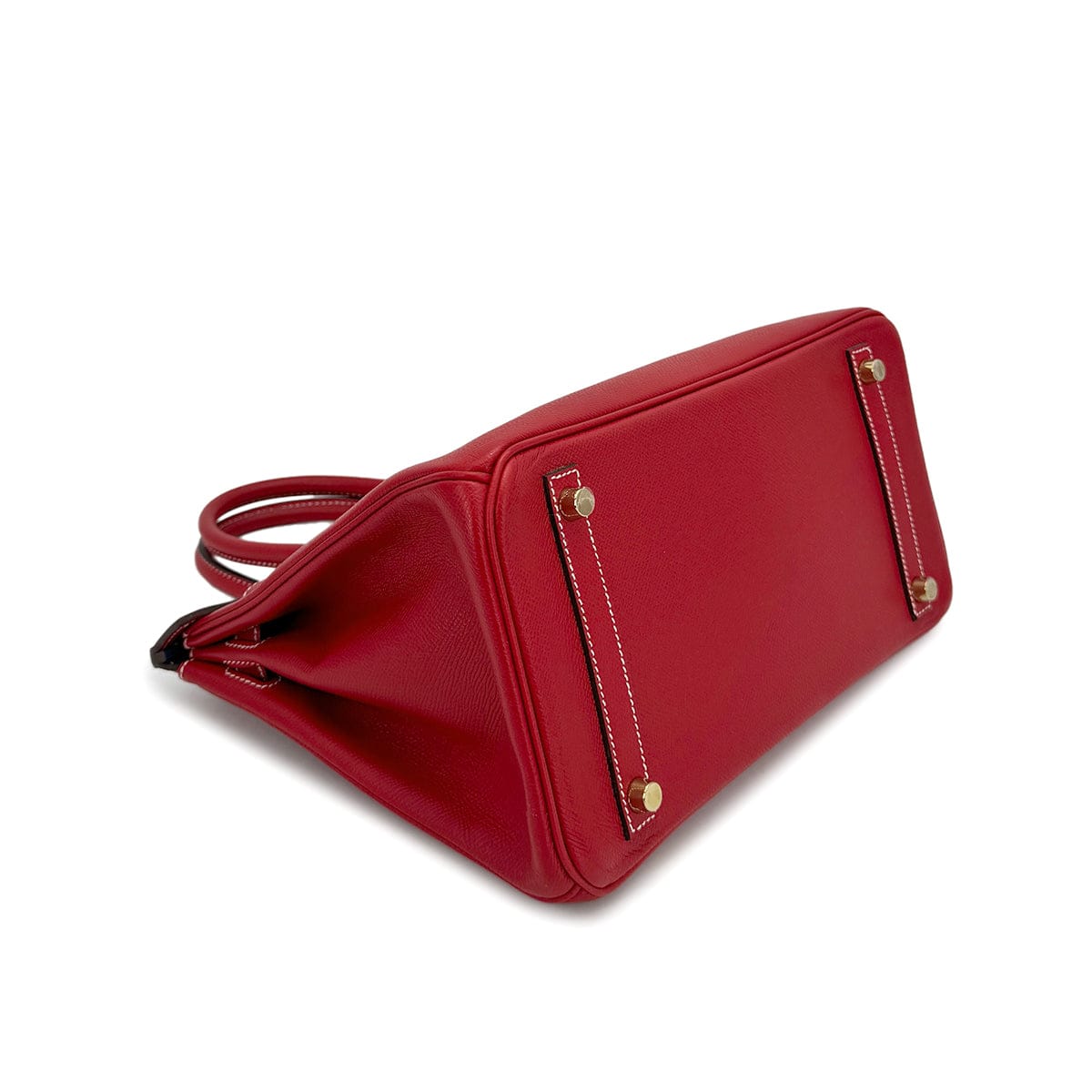 Luxury Promise Japan HERMES CANDY BIRKIN 30 ROUGE CASAQUE BLUE THALASSA VEAU EPSOM HAND BAG 2012 SQUARE P GOLD HARDWARE 90311264