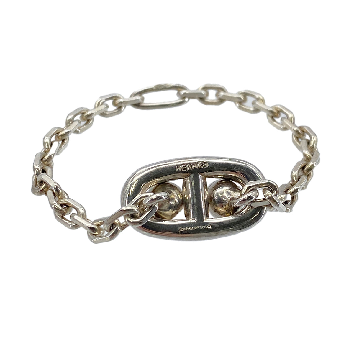 Luxury Promise Japan HERMES CHAINE D'ANCRE BAG CHARM SILVER ACCESSORY 90276700