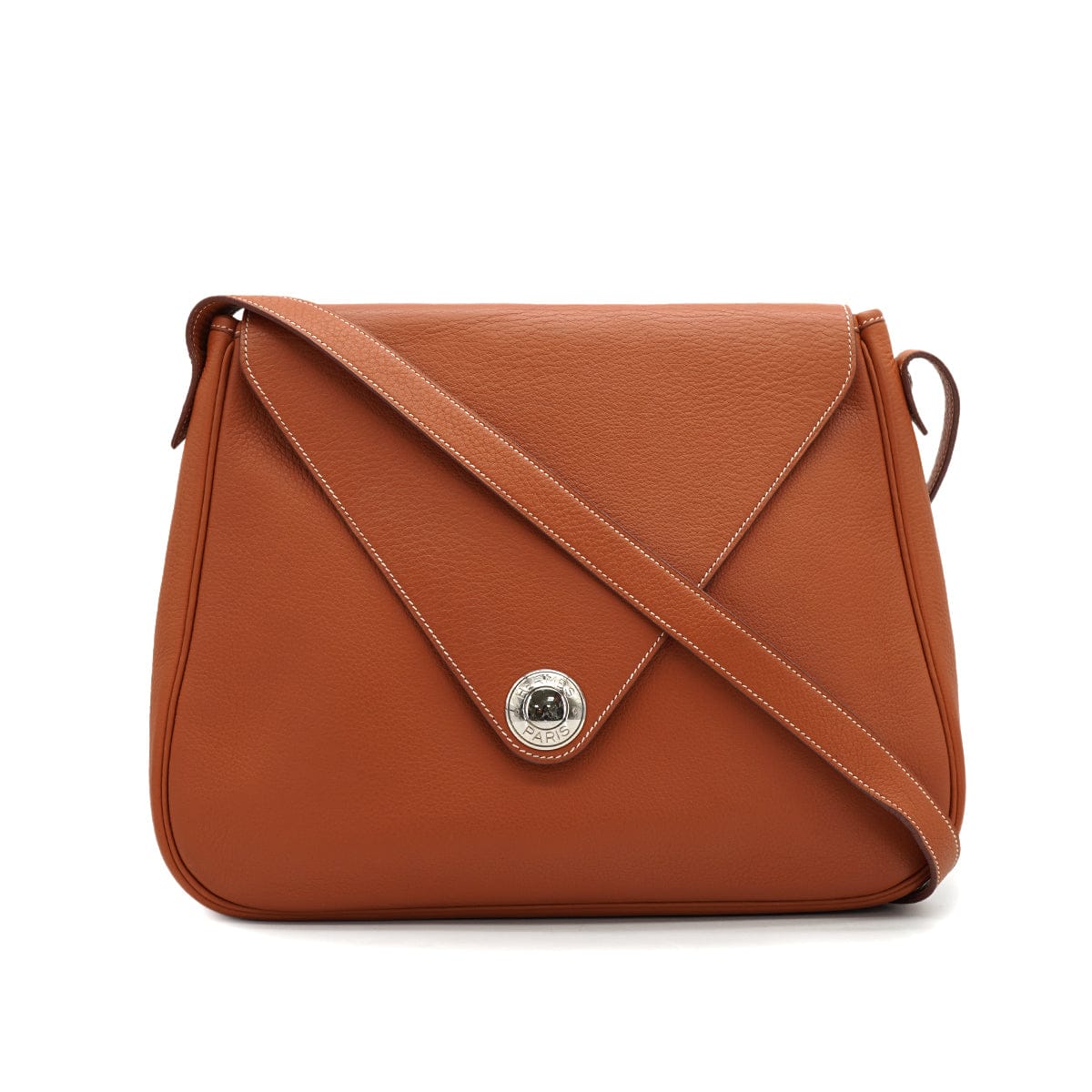 Luxury Promise Japan HERMES CHRISTINE NOISETTE TAURILLON CLEMENCE SHOULDER BAG 1996 CIRCLE Z 90327301