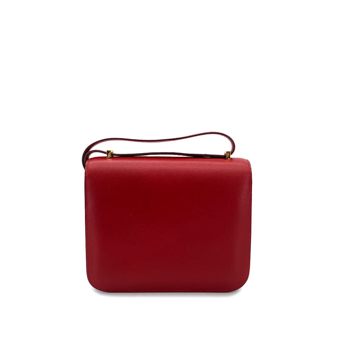 Luxury Promise Japan HERMES CONSTANCE 18 ROUGE VIF BOXCALF SHOULDER BAG 〇U GHW 90301626