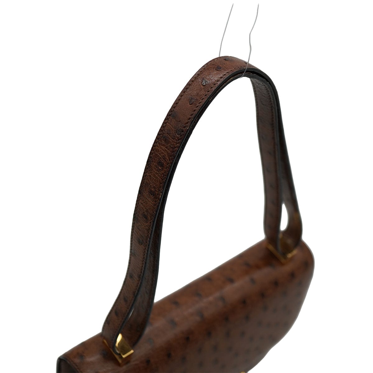 Luxury Promise Japan HERMES CONSTANCE 23 ETRUSQUE OSTRICH SHOULDER BAG 1986 CIRCLE P GOLD HARDWARE 90335143
