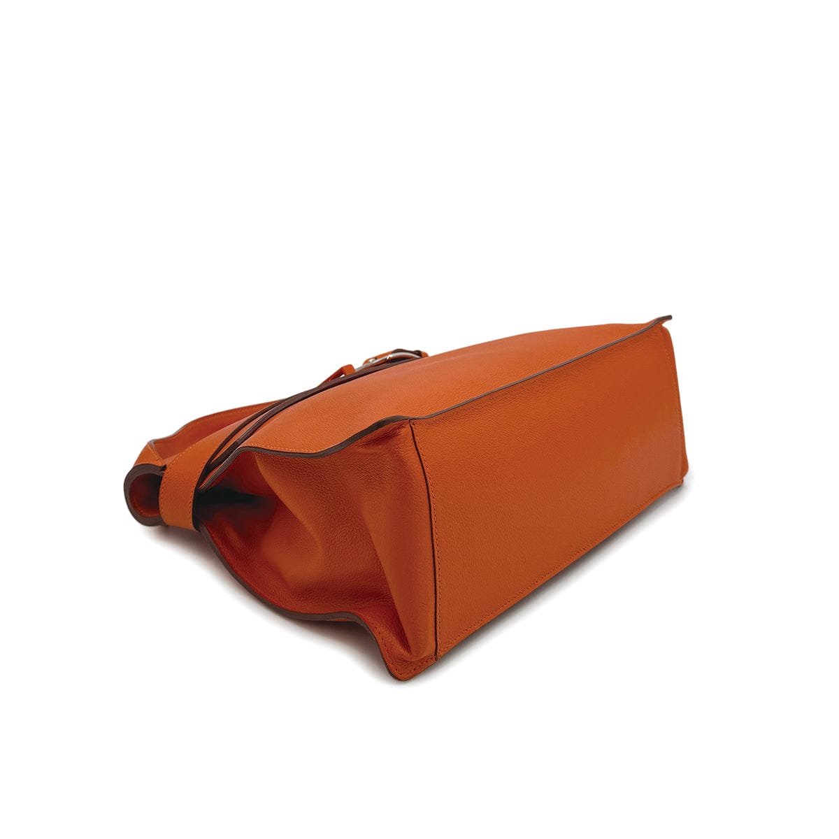 Luxury Promise Japan HERMES ETRIBELT ORANGE EVER GRAIN HAND BAG □Q PALLADIUM HARDWARE 90310132