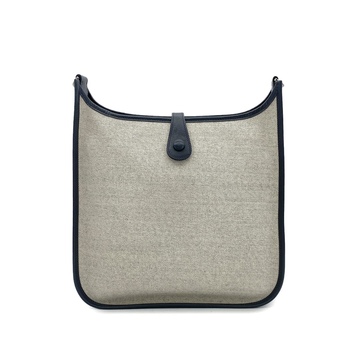 Luxury Promise Japan HERMES EVELYNE PM GRAPHITE BOXCALF TOILE H SHOULDER BAG □K 90295735