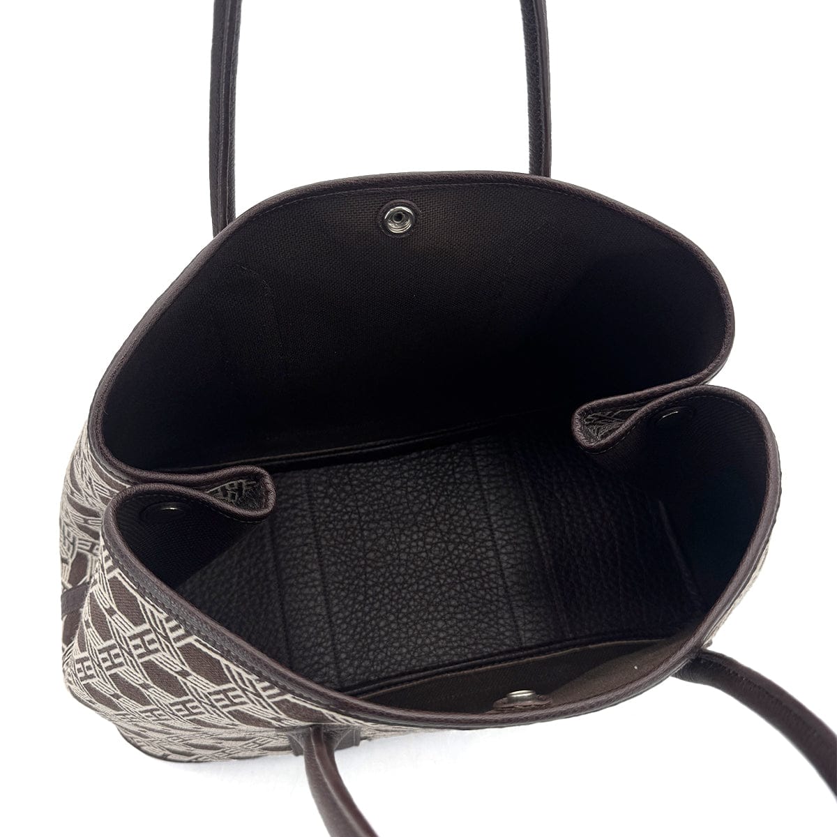 Luxury Promise Japan HERMES GARDEN PARTY 36 PM EBENE TOILE SO H BUFFLE SKIPPER TOTE BAG □K 90259710