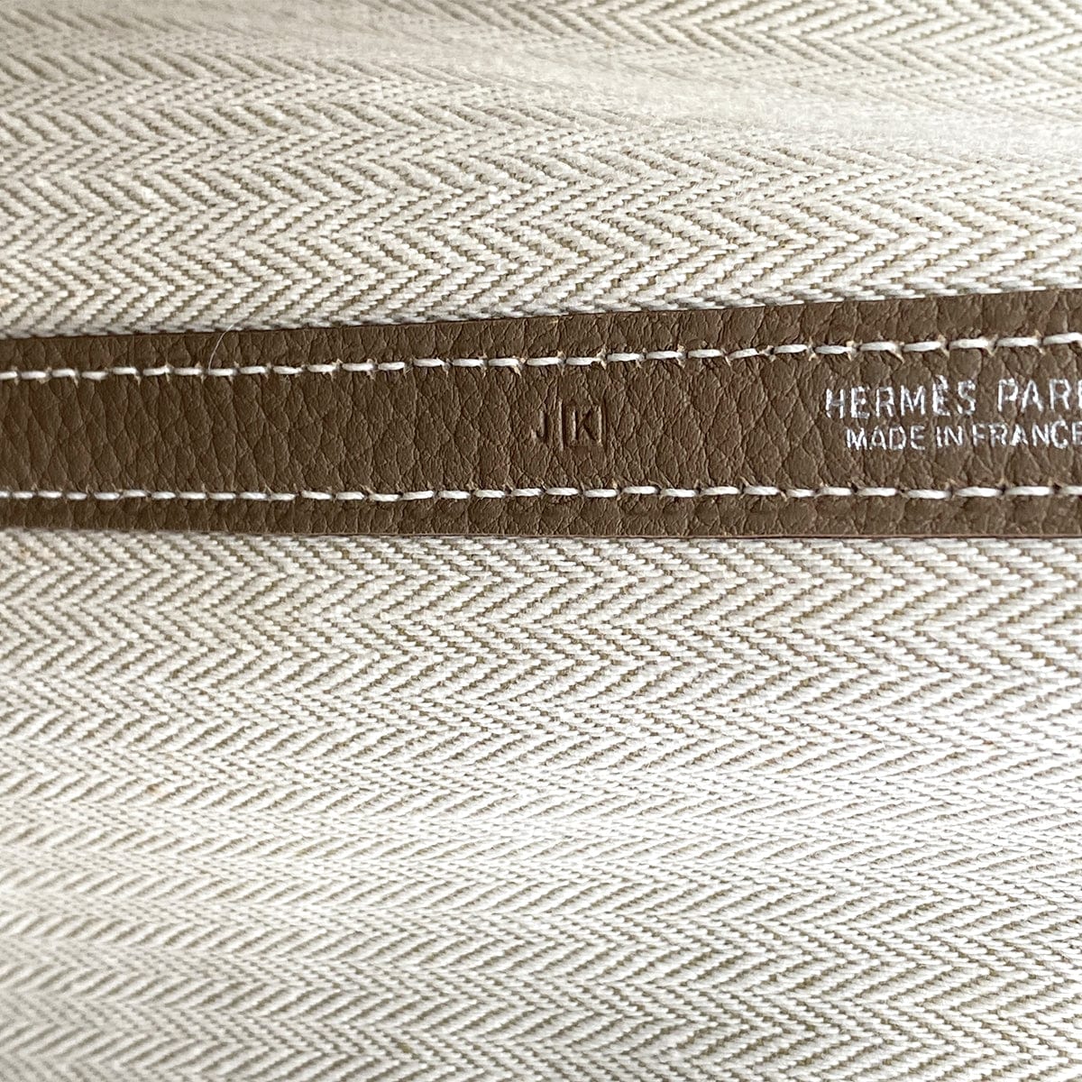 Luxury Promise Japan HERMES GARDEN PARTY PM ETOUPE VEAU NEGONDA TOTE BAG □K 90270803