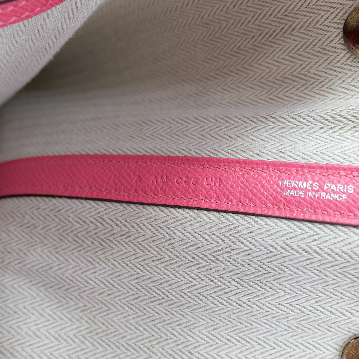 Luxury Promise Japan HERMES GARDEN PARTY PM ROSE AZALEE EPSOM TOTE BAG A 90303068