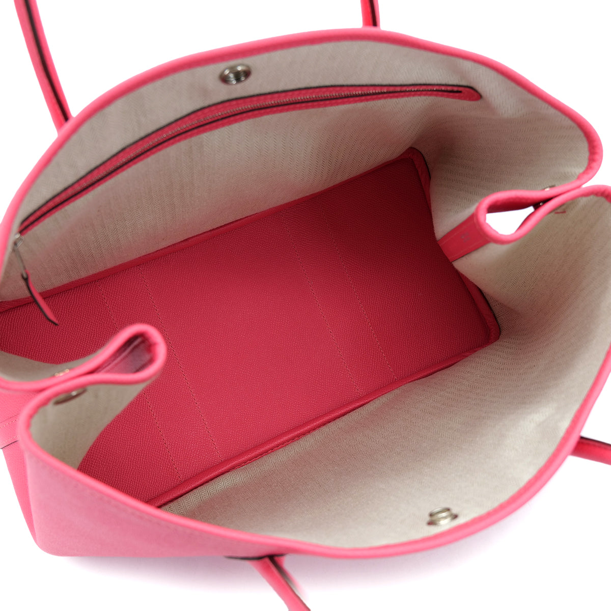 Luxury Promise Japan HERMES GARDEN PARTY PM ROSE AZALEE EPSOM TOTE BAG A 90303068
