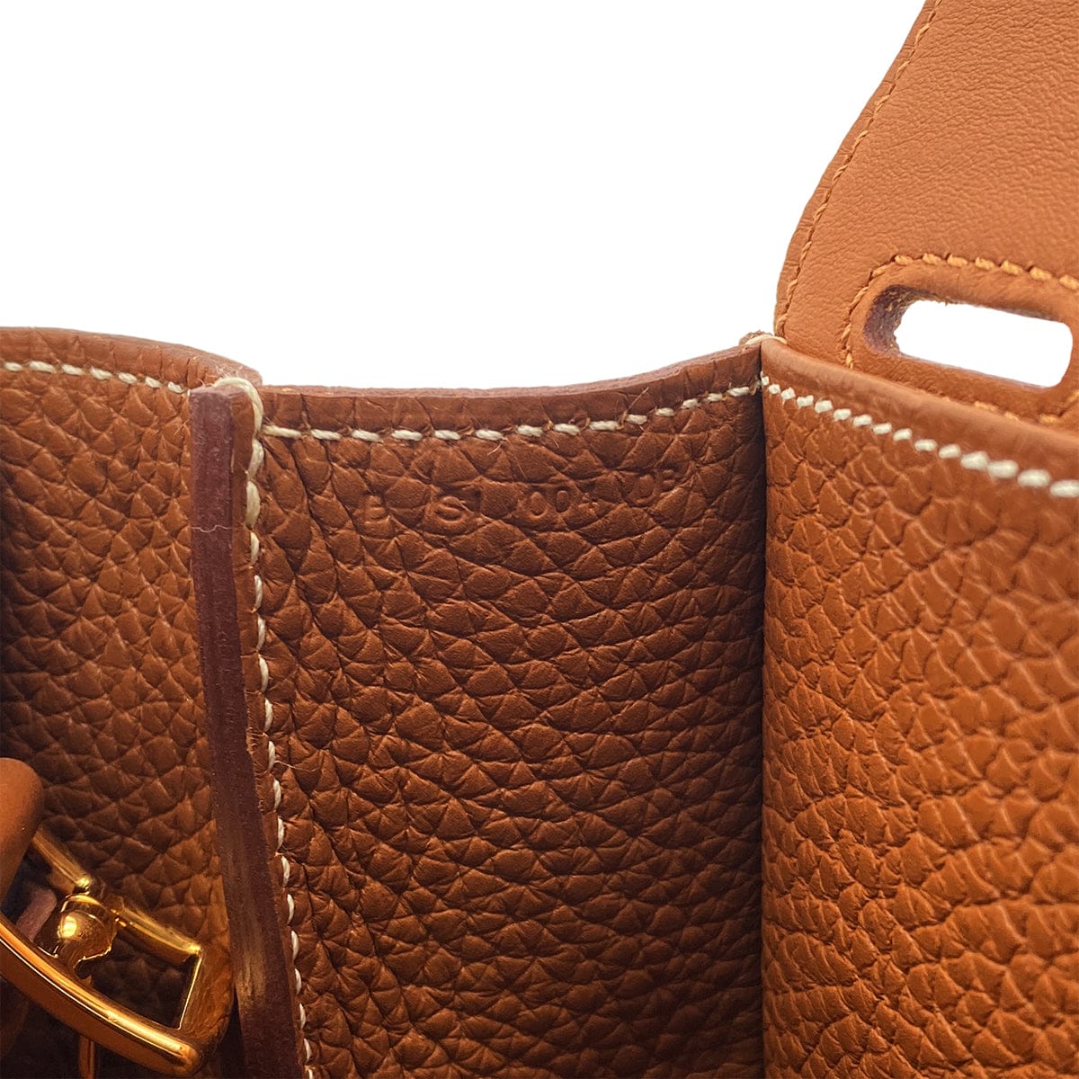 Luxury Promise Japan HERMES HALZAN 31 GOLD TAURILLON CLEMENCE 5WAY HAND SHOULDER BAG B GHW 90301654