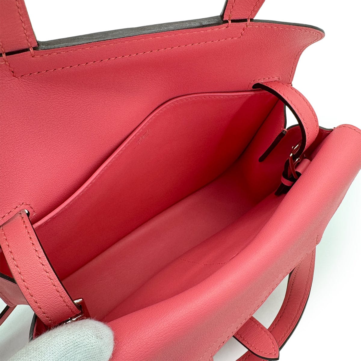 Luxury Promise Japan HERMES HALZAN MINI ROSE AZALEE VEAU SWIFT 5WAY HAND SHOULDER BAG A PHW 90307212